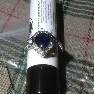 Sz7 sapphire cocktail ring
